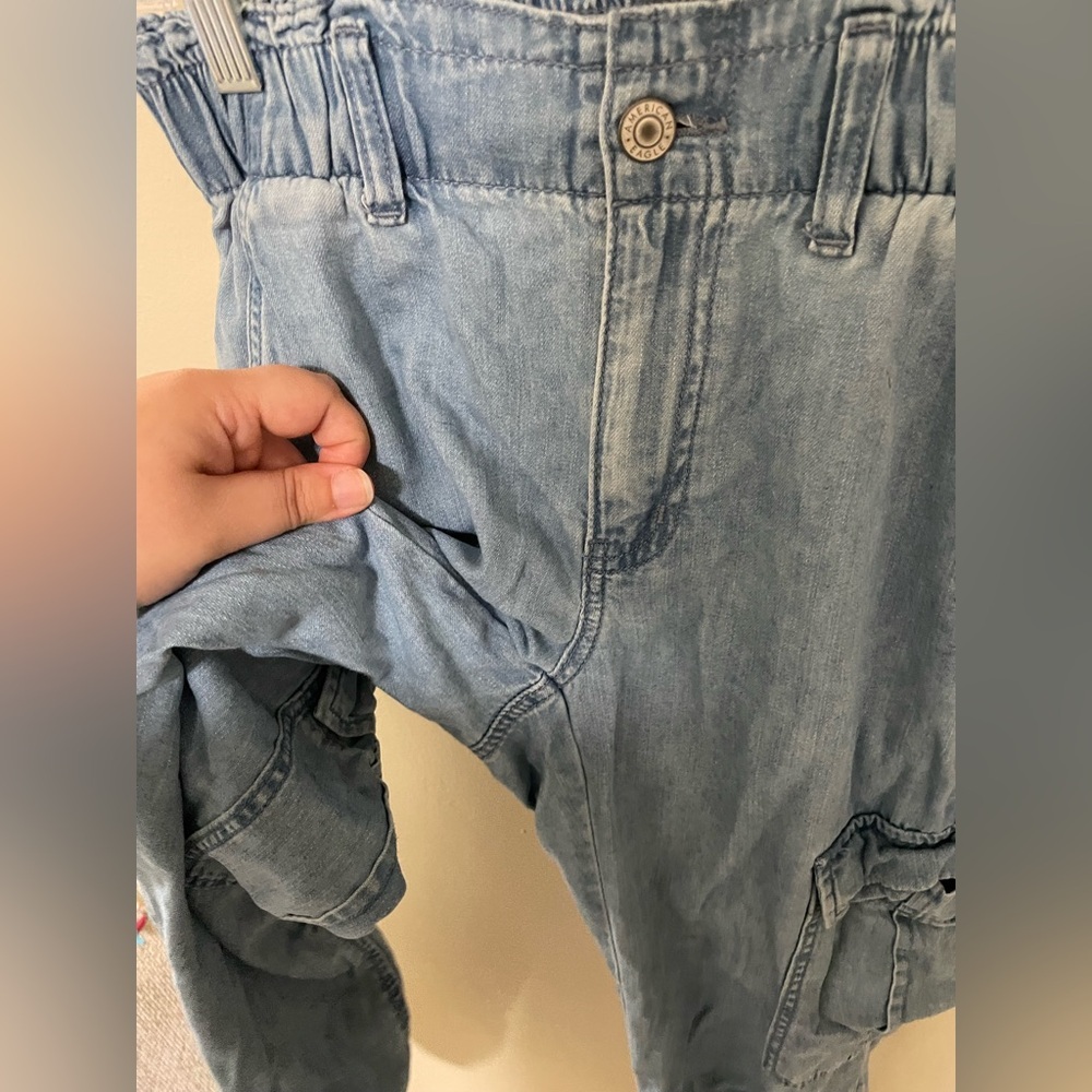 ✨American Eagle Paper Bag Pants Size 00 - Picture 5 of 10